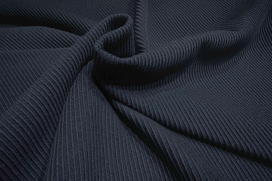 棉涤混纺大电脑提花布斜纹机理秋冬季卫衣外套休闲运动针织外套